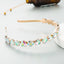 Women's Fashion Heart-Shaped Rhinestone Metal Headband