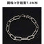 Hip-hop Stainless Steel Titanium Plated Bracelet for Men and Women