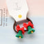 Fashion Cartoon Character Acrylic Hair Tie Set for Kids - Santa Claus Design