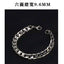 Hip-hop Stainless Steel Titanium Plated Bracelet for Men and Women