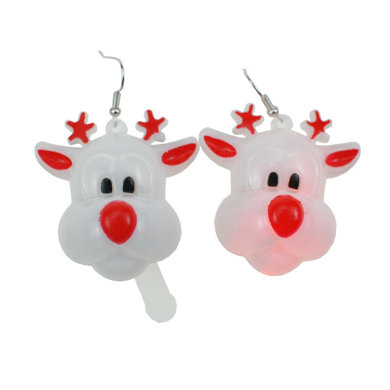 Christmas Simple Style Christmas Tree Plastic Festival Earrings 1 Pair