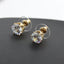 Fashion Crystal Zircon Crown Stud Earrings