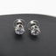 Fashion Crystal Zircon Crown Stud Earrings