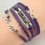 Retro Creative Love Anchor Multi-layer Braided Bracelet