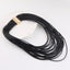 1 Piece Fashion Solid Color Leather Rope Women'S Necklace