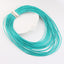 1 Piece Fashion Solid Color Leather Rope Women'S Necklace
