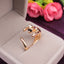 1 Piece Fashion Animal Adjustable Alloy Rings - Cute Dog, Cat, Elephant Design