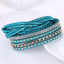 Ethnic Style Multi-Layer Rhinestone Inlay Women's Bracelet