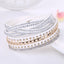 Ethnic Style Multi-Layer Rhinestone Inlay Women's Bracelet