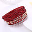 Ethnic Style Multi-Layer Rhinestone Inlay Women's Bracelet