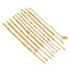 18K Gold Plated Stainless Steel Geometric Cuban Bracelet - Modern Classic Design for Women