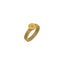 18K Gold Plated Stainless Steel Statement Ring for Women