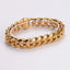 18K Gold Plated Stainless Steel Cuban Link Bracelet
