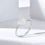 304 Stainless Steel Gold Plated Heart Ring with Custom Engraving Option