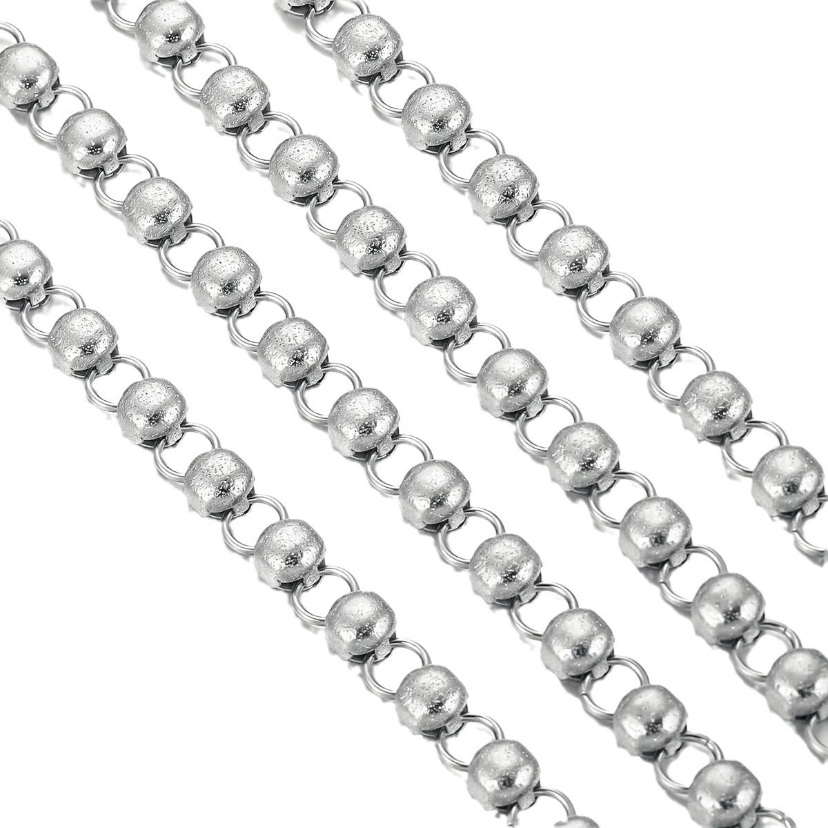 304 Stainless Steel Gold Plated DIY Necklace Chain Jewelry Accessories