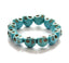 Skull Turquoise Stoving Varnish Bracelet