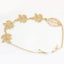 Fairy Leaf Butterfly Alloy Hair Band with Tassel Chain