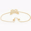 Fairy Leaf Butterfly Alloy Hair Band with Tassel Chain