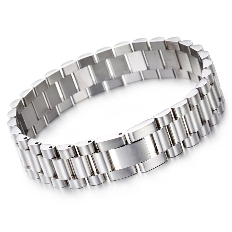 Hip-hop Titanium Steel Adjustable Unisex Bracelet