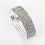 Luxurious Geometric Metal Inlay Rhinestones Women'S Bracelets