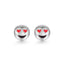 Alloy Oil Dripping Fashion Smile Emoji Dogs Ladybugs Earrings