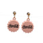 Fashion Spray Paint Bottle Cap Earrings NHYL155114