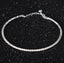 Simple Style Zircon Inlay Multi-Layer Crystal Choker Necklace for Women