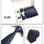 Men's 6-Piece Tie Set with Pocket Square and Clip Gift Box