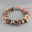 Floral Fabric Hairband Bridal Wedding Photo Shoot Accessory - White