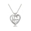 New Fashion Creative Mother's Day Gift MOM Love Diamond Pendant Necklace