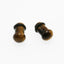 Simple Style Round Natural Stone Polishing Ear Extender 1 Piece