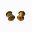 Simple Style Round Natural Stone Polishing Ear Extender 1 Piece