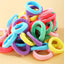 Small Daisy Nylon Hair Tie Set - 50 Pieces Fashion Hair Rings for Women