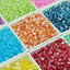 6mm Crackle Glass Beads for DIY Jewelry Making - Bracelet & Necklace Supplies