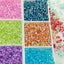 6mm Crackle Glass Beads for DIY Jewelry Making - Bracelet & Necklace Supplies