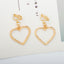 Ear Jewelry Hollow Love Earrings Ladies Earrings Wholesale