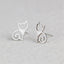 Simple Cat Stainless Steel Earrings Wholesale