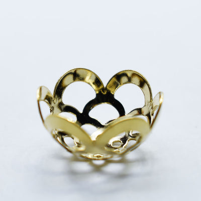 Iron Flower Bead Caps 20mm for Jewelry and Accessories