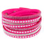 Fashion Solid Color Flannel Inlay Artificial Gemstones Women'S Bracelets 1 Piece