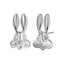 Cute Cartoon Rabbit Stud Earrings