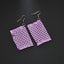 Fashion New Sequin Multicolor Large Area Sequin Metal Earrings