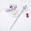 Kids' Cartoon Style Crown Plastic Plating Headband Set - Princess Jewelry Korean Version