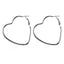 Fashion Big Circle Heart-shaped Peach Heart Love Earrings NHDP148952