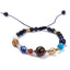 Ethnic Geometric Natural Stone Solar System Beaded Bracelet