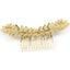 Alloy Geometric Vintage Leaf Hair Comb Accessory