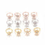 Fashion Micro-inlaid Zircon Nose and Tragus Piercing Earrings