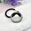 Women's Versatile Alloy Hair Tie and Leather Band Set