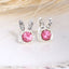 Asymmetric Rhinestone & Pearl Butterfly Stud Earrings - Korean Fashion Trend