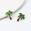 Summer Fresh Fruit Fashion White Variety Of Alloy Women's Earrings Set