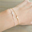 Gold Plated Cross Alloy Women's Bracelet - Fashionable Religious Jewelry